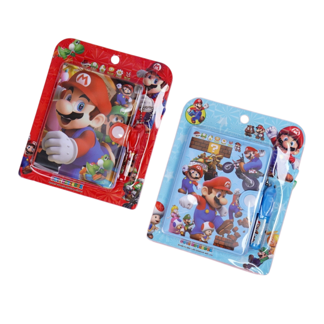 Oscillating Fan Clip - Super Mario Anime Themed Stationery Set