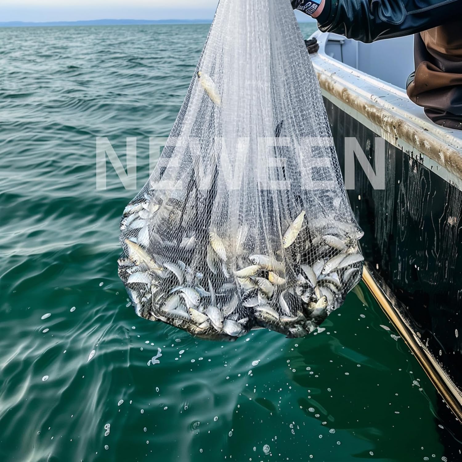 Cast Net for Fishing with Coll - Net Pot 3 Inch บทวิจารณ์และราคา