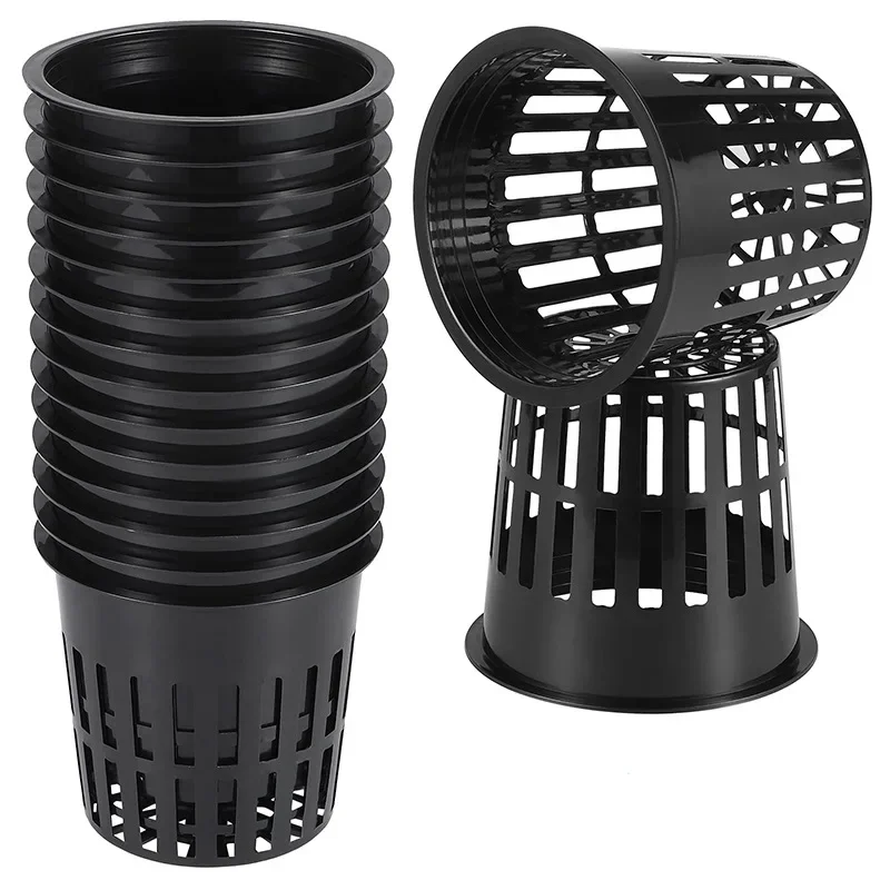 10pcs Black 3 Inch Nursery Pot - Net Pot 3 Inch บทวิจารณ์และราคา