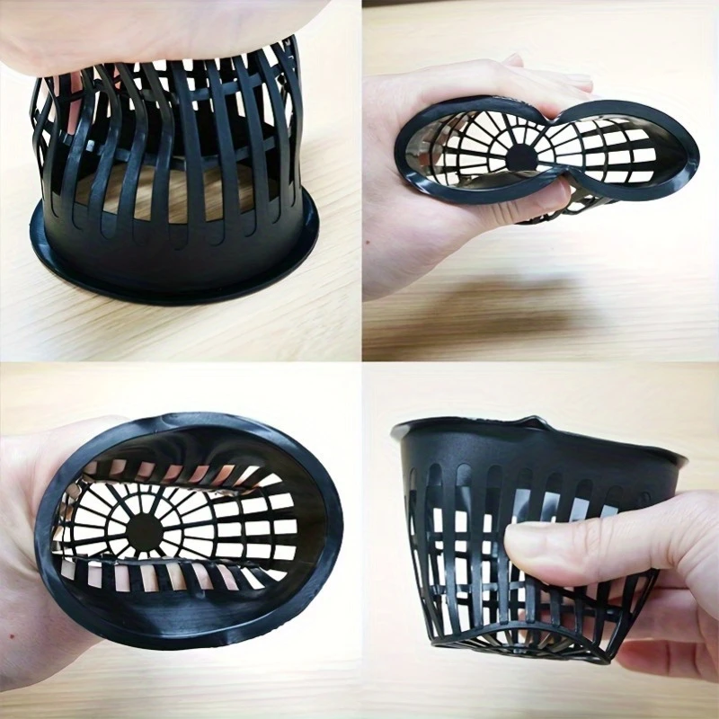 12Pcs Plastic Hydroponic Net P - Net Pot 3 Inch บทวิจารณ์และราคา