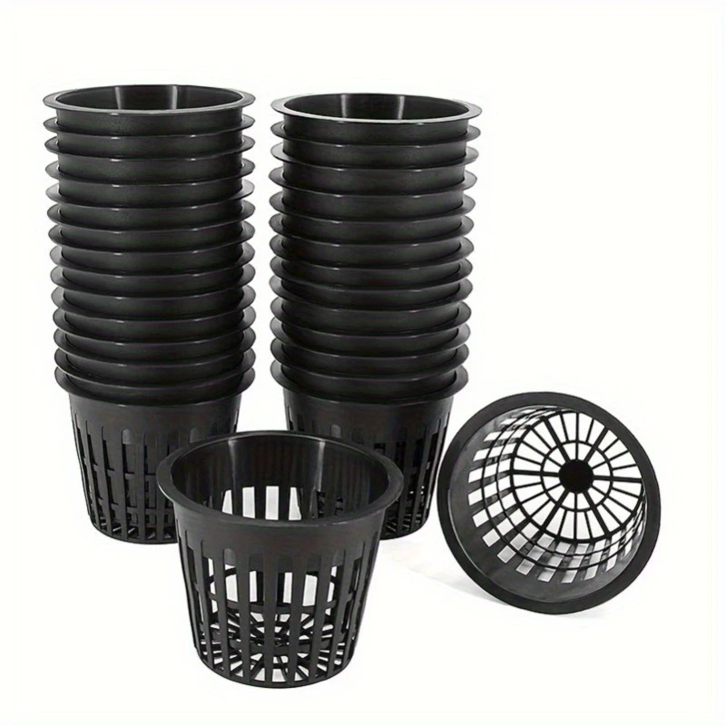 12Pcs Plastic Hydroponic Net P - Net Pot 3 Inch บทวิจารณ์และราคา