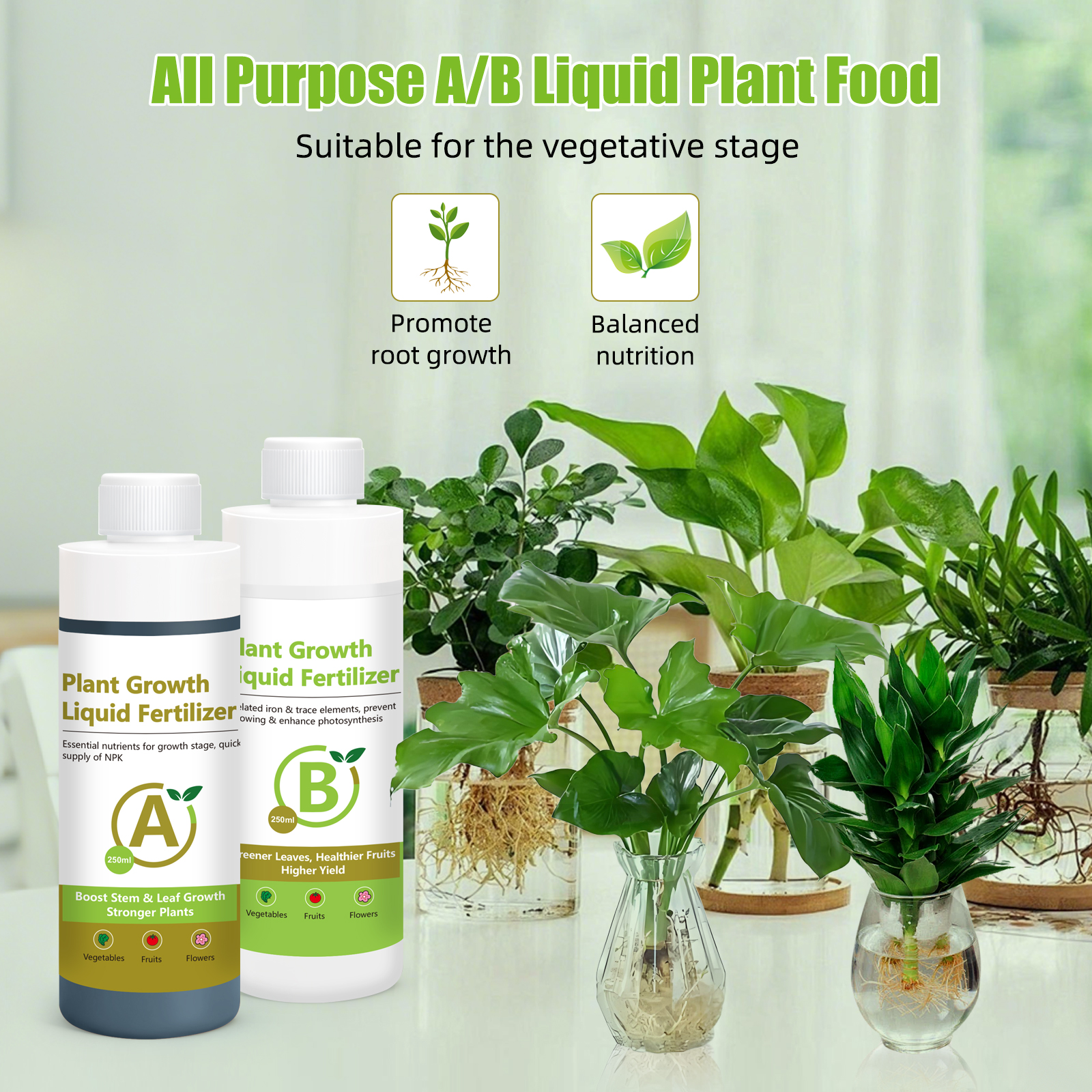 Yieryi 250ML Hydroponic Nutrie - Nutrient Solution Ab บทวิจารณ์และราคา