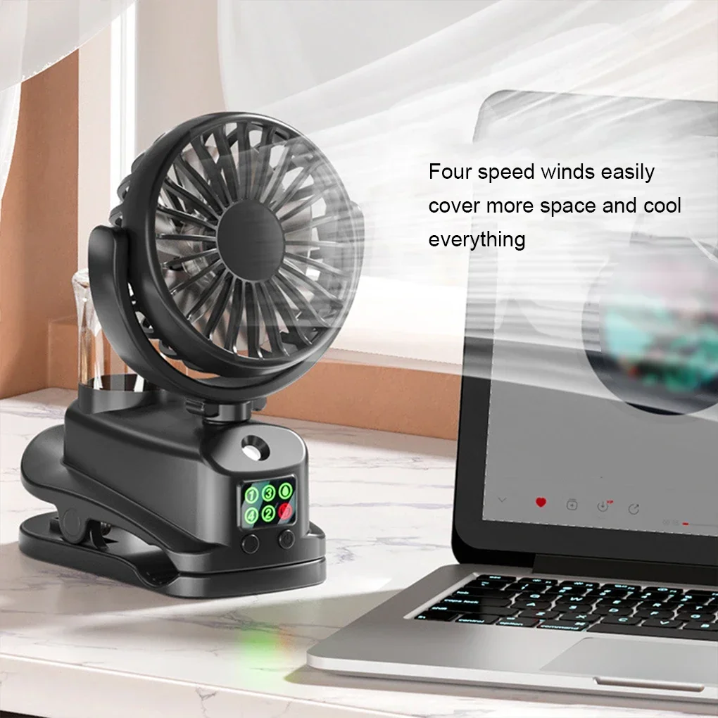 2026 Portable Clip Fan Recharg - Oscillating Fan Clip บทวิจารณ์และราคา