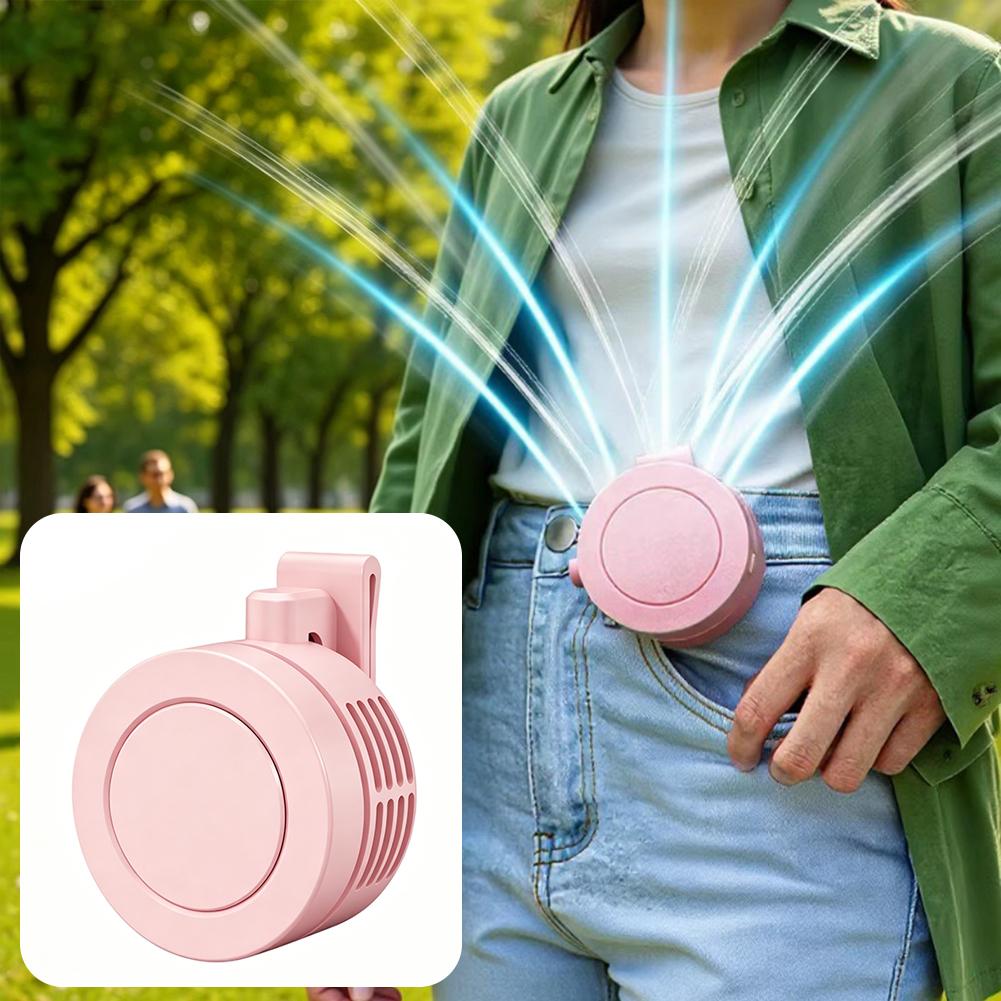 Rechargeable Mini Waist Fan |  - Oscillating Fan Clip บทวิจารณ์และราคา