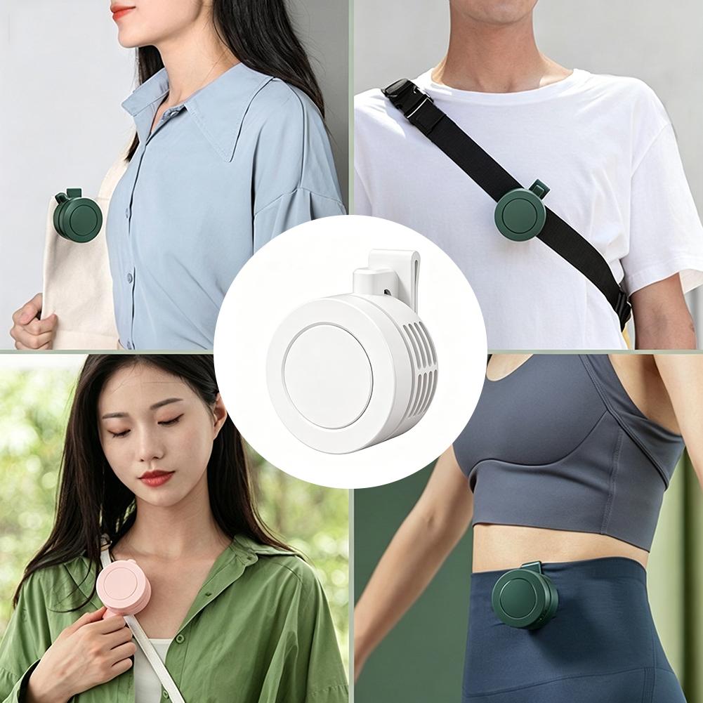 Rechargeable Mini Waist Fan |  - Oscillating Fan Clip บทวิจารณ์และราคา