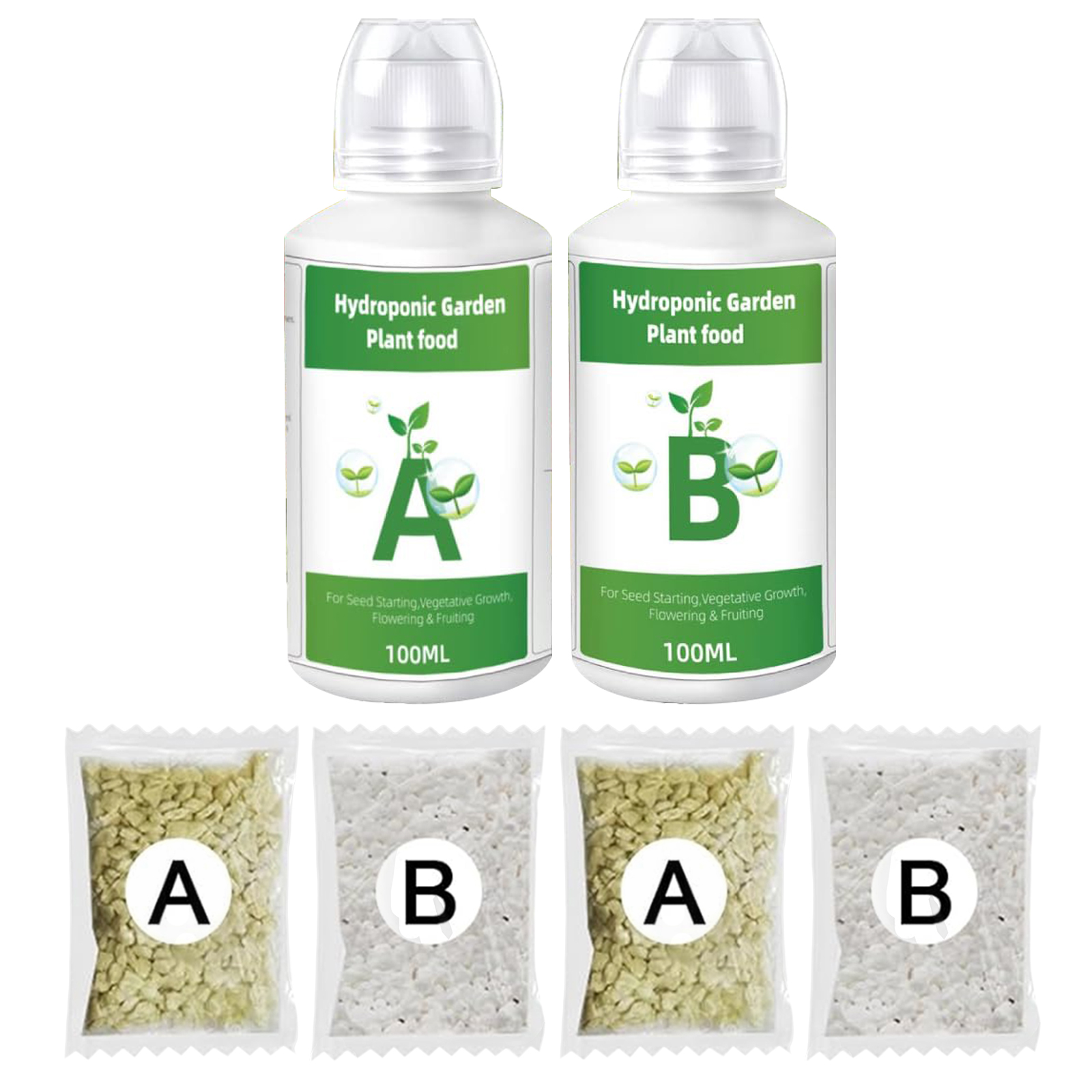Hydroponic Nutrients Fertilize - Nutrient Solution Ab บทวิจารณ์และราคา