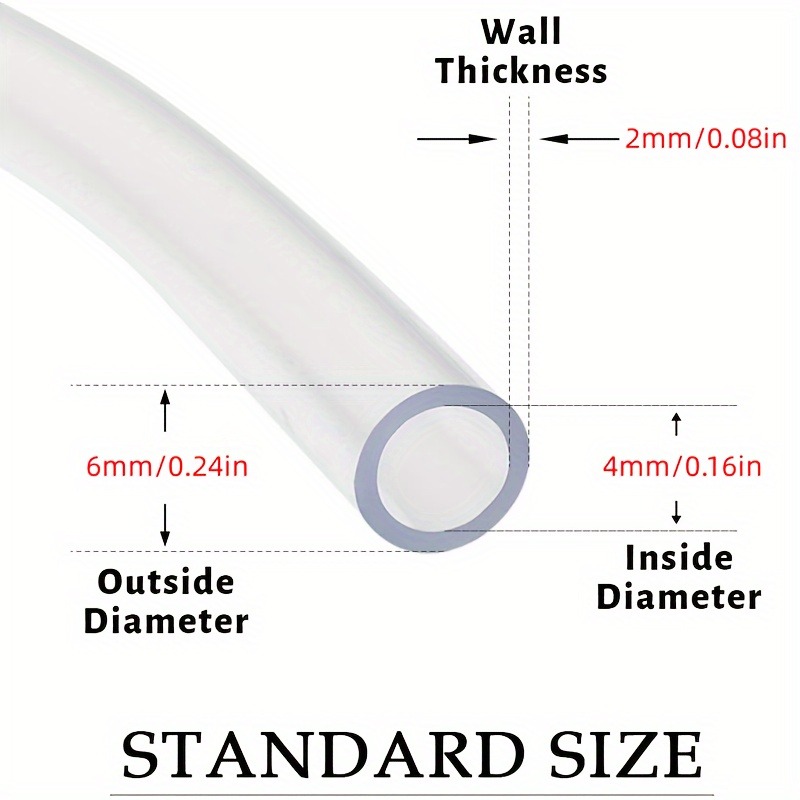4*6mm Silicon Aquarium 1m/3m/5 - Air Stone Diffuser บทวิจารณ์และราคา