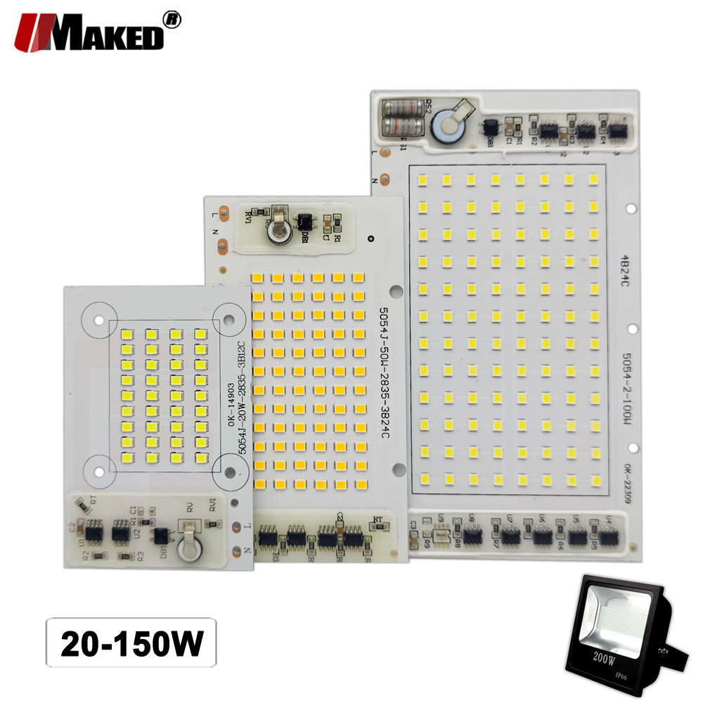 AC220V IC Drive LED PCB Floodl - Flood Tray Table บทวิจารณ์และราคา