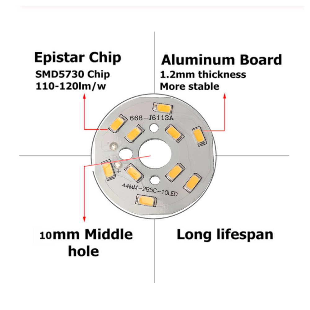 LED PCB Light Board with SMD57 - Flood Tray Table บทวิจารณ์และราคา