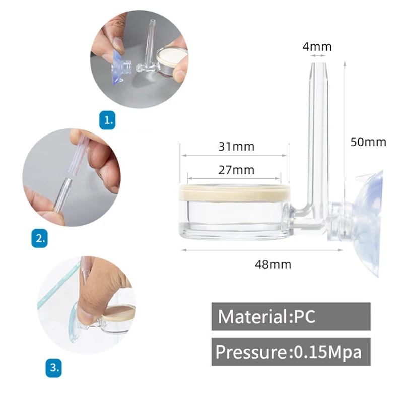 Air Pump Sand Stone Aquarium O - Air Stone Diffuser บทวิจารณ์และราคา