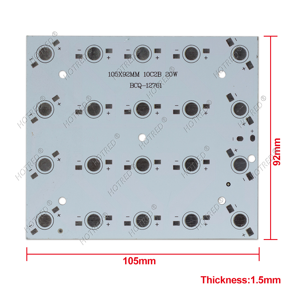 LED Aluminum PCB Board Reflect - Flood Tray Table บทวิจารณ์และราคา